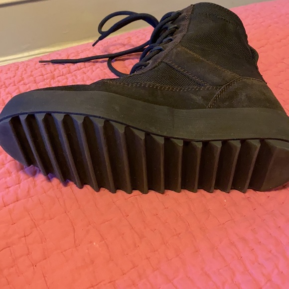 Seasons3 suede lace up boots - Picture 6 of 8